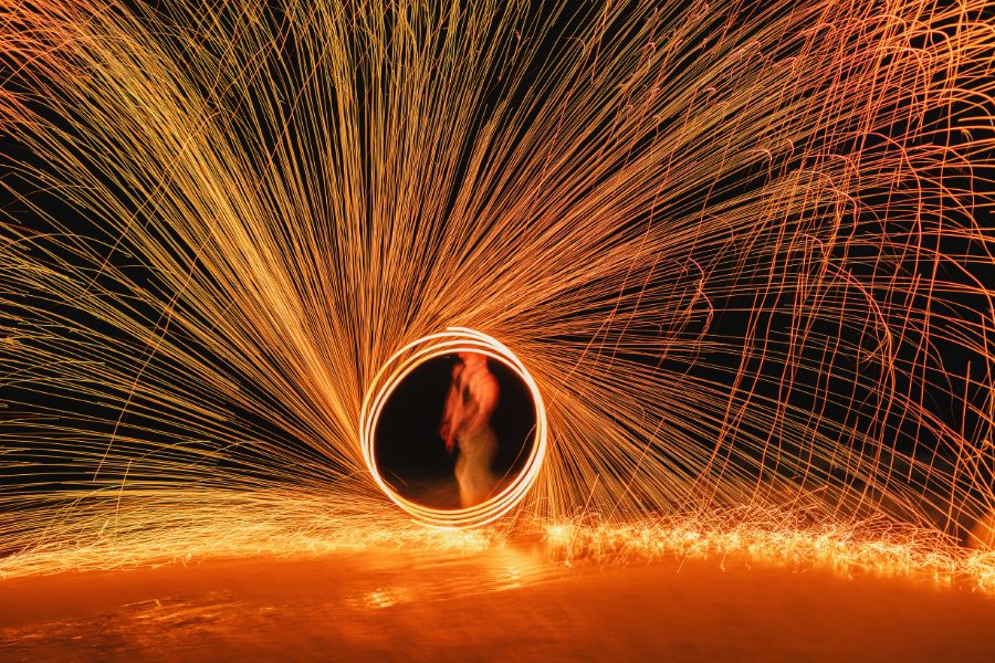 Espectáculo de fuegos