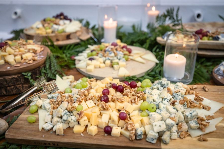tabla de quesos evento catering